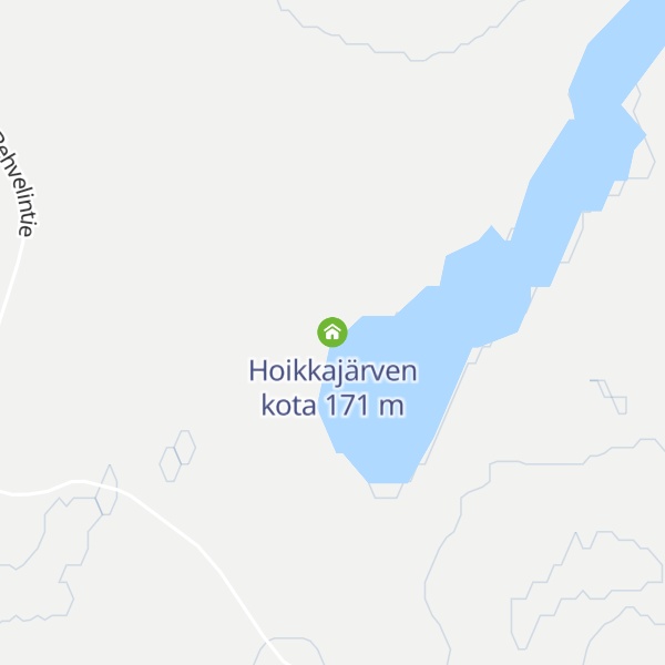 Map of Hoikkajärven kota