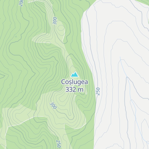 Map of Coșlugea