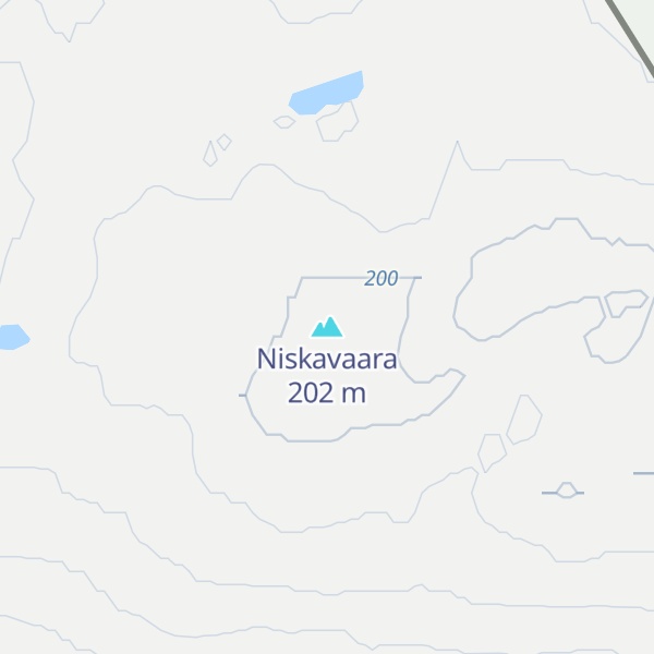 Map of Niskavaara
