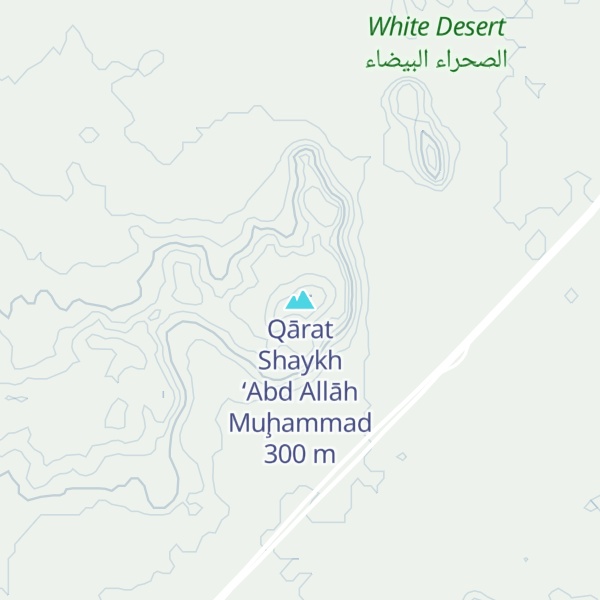 Map of Qārat Shaykh ‘Abd Allāh Muḩammad