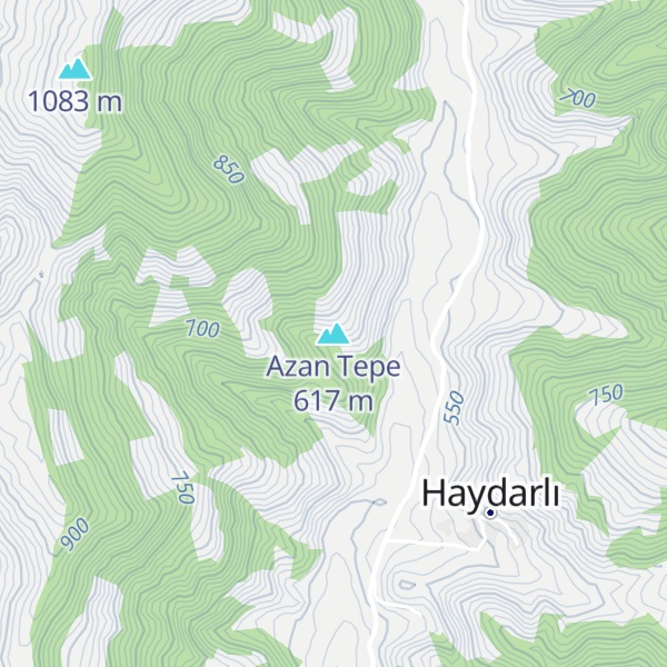 Map of Azan Tepe