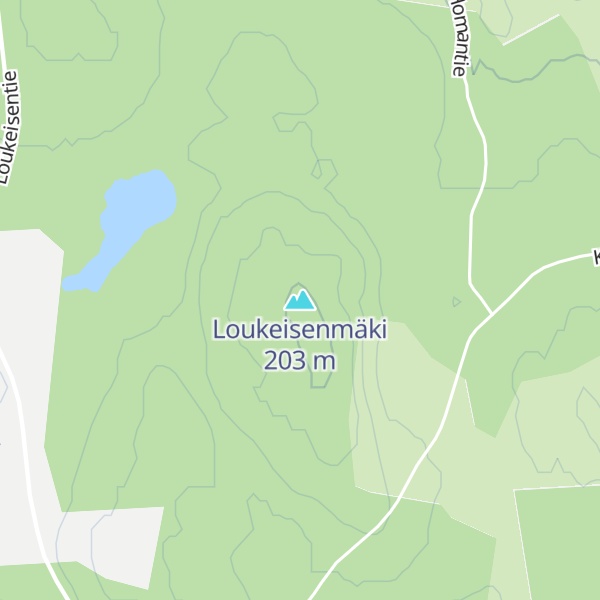 Map of Loukeisenmäki