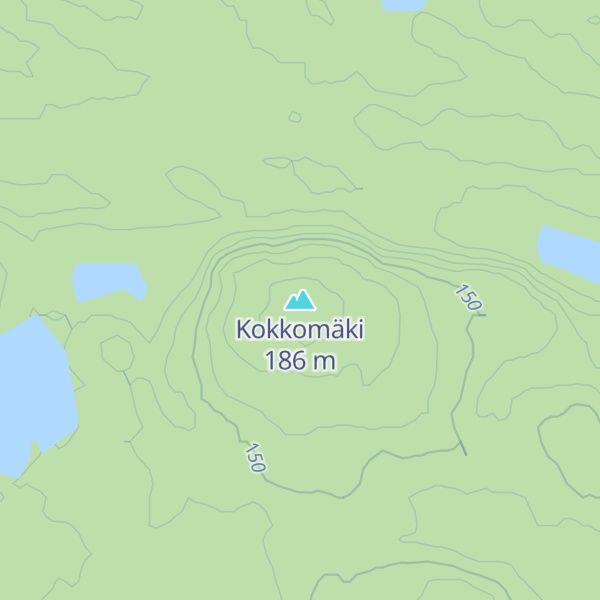 Map of Kokkomäki