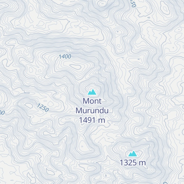 Map of Mont Murundu
