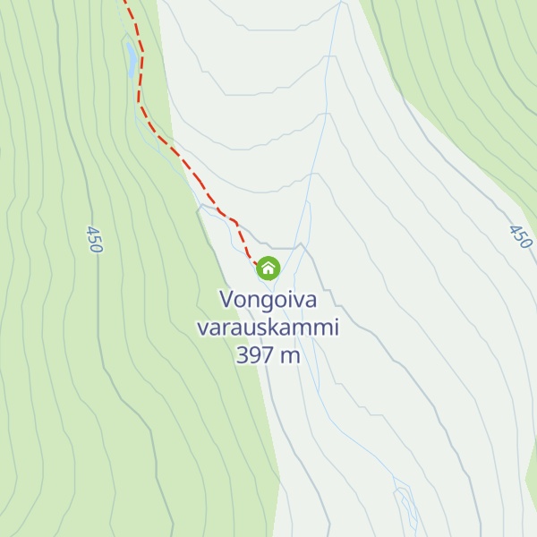 Map of Vongoiva varauskammi