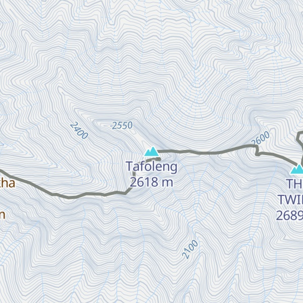 Map of Tafoleng