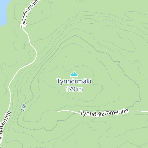 Map of Tynnörmäki