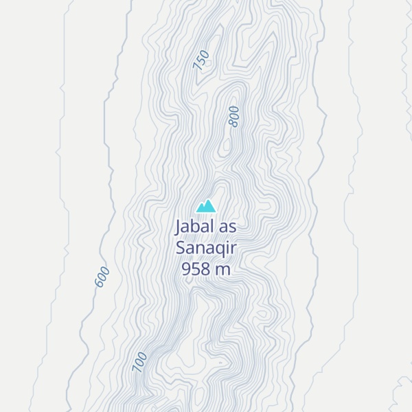 Map of Jabal as Sanaqir