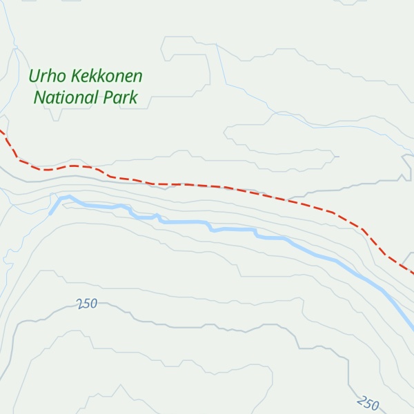 Map of Siulanruoktu autiotupa