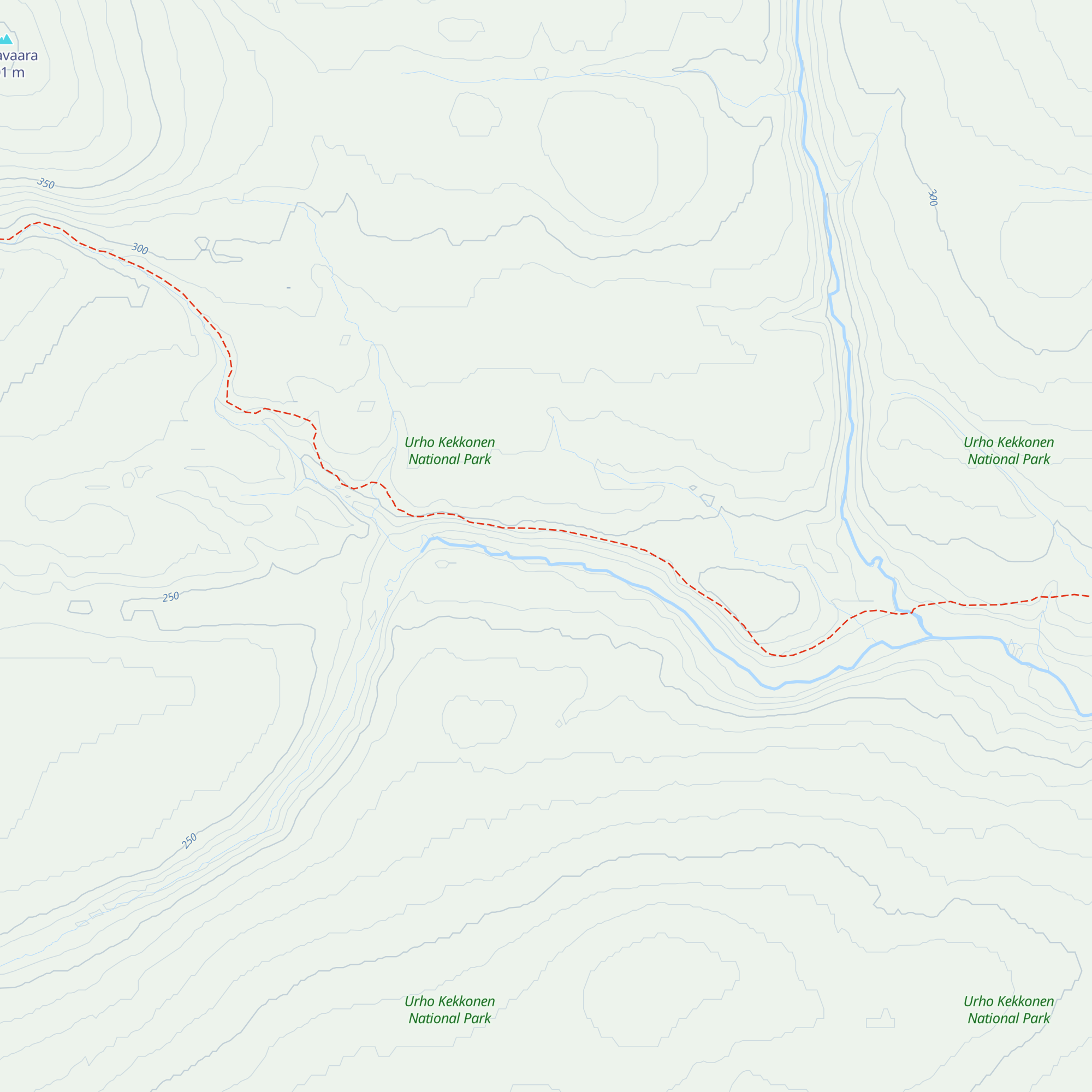 Siulanruoktu autiotupa map