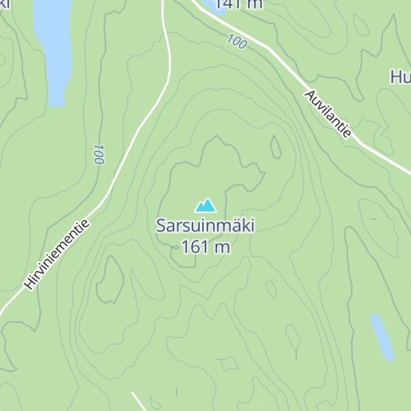Map of Sarsuinmäki