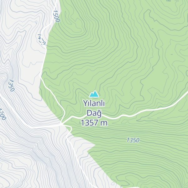 Map of Yılanlı Dağ