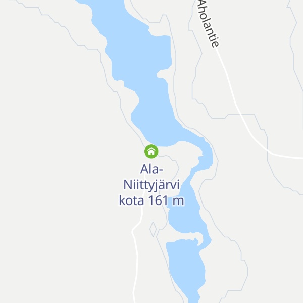Map of Ala-Niittyjärvi kota