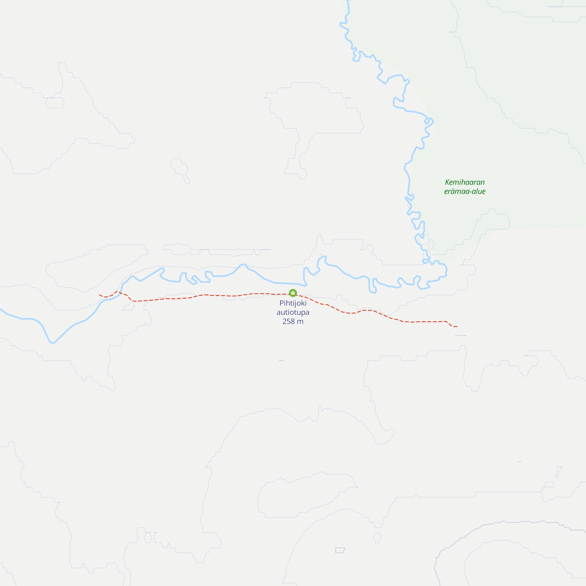 Pihtijoki autiotupa map
