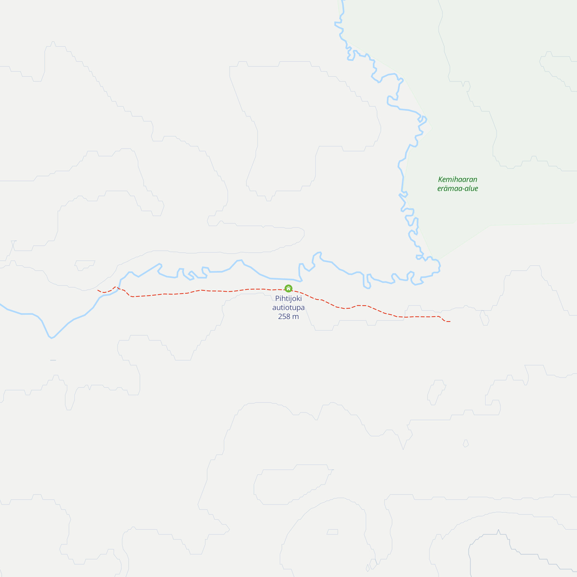Pihtijoki autiotupa map