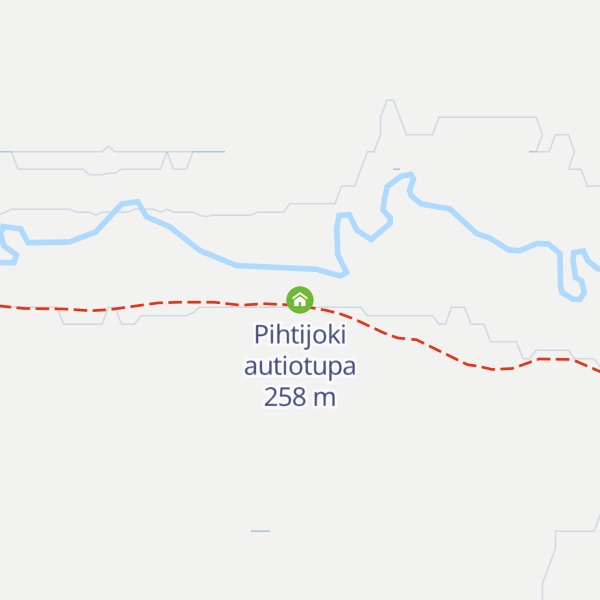 Map of Pihtijoki autiotupa