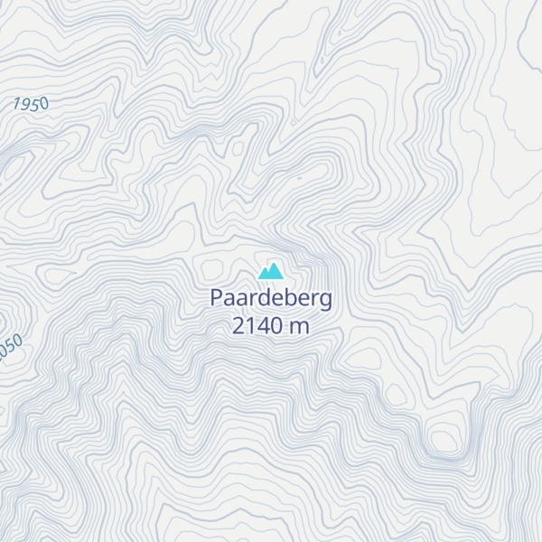 Map of Paardeberg