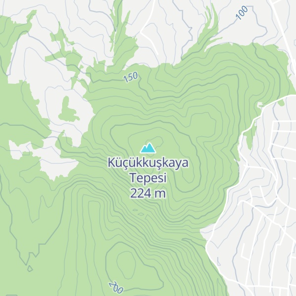 Map of Küçükkuşkaya Tepesi
