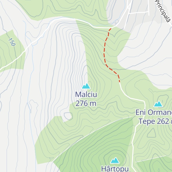 Map of Malciu