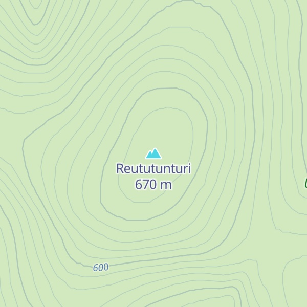 Map of Reututunturi