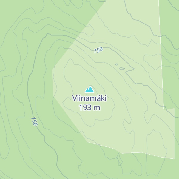 Map of Viinamäki