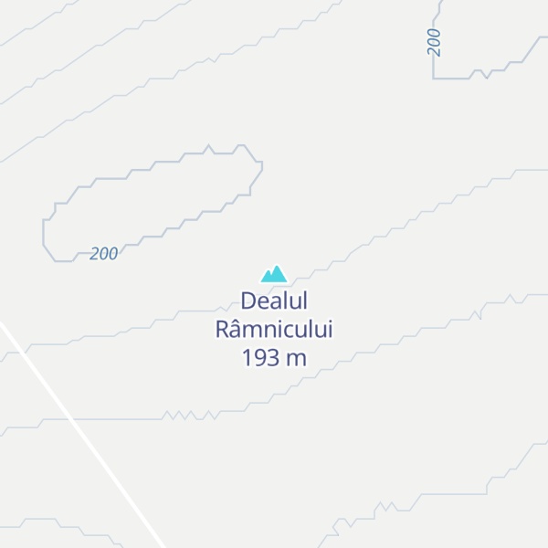Map of Dealul Râmnicului
