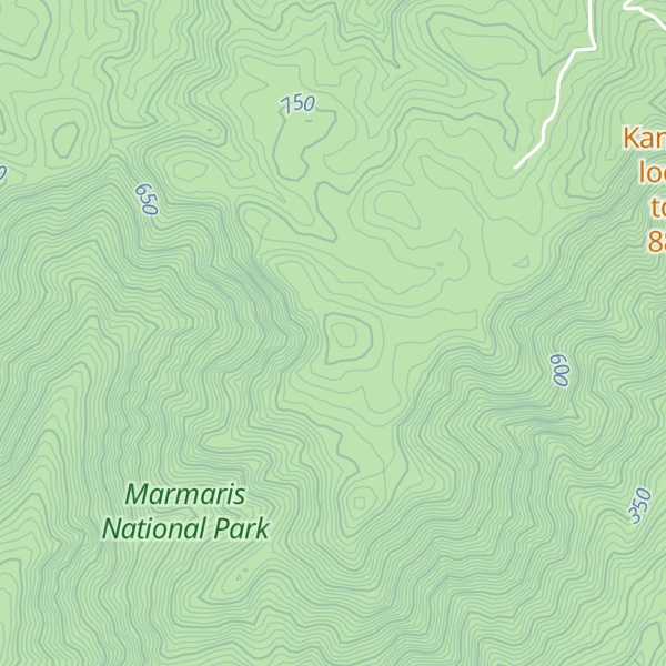 Map of Kandıl Tepesi