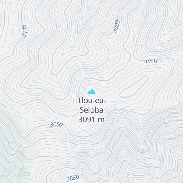 Map of Tlou-ea-Seloba