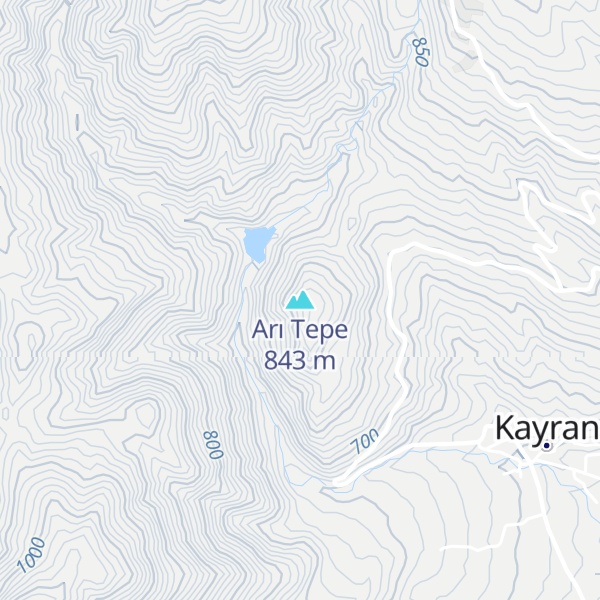 Map of Arı Tepe