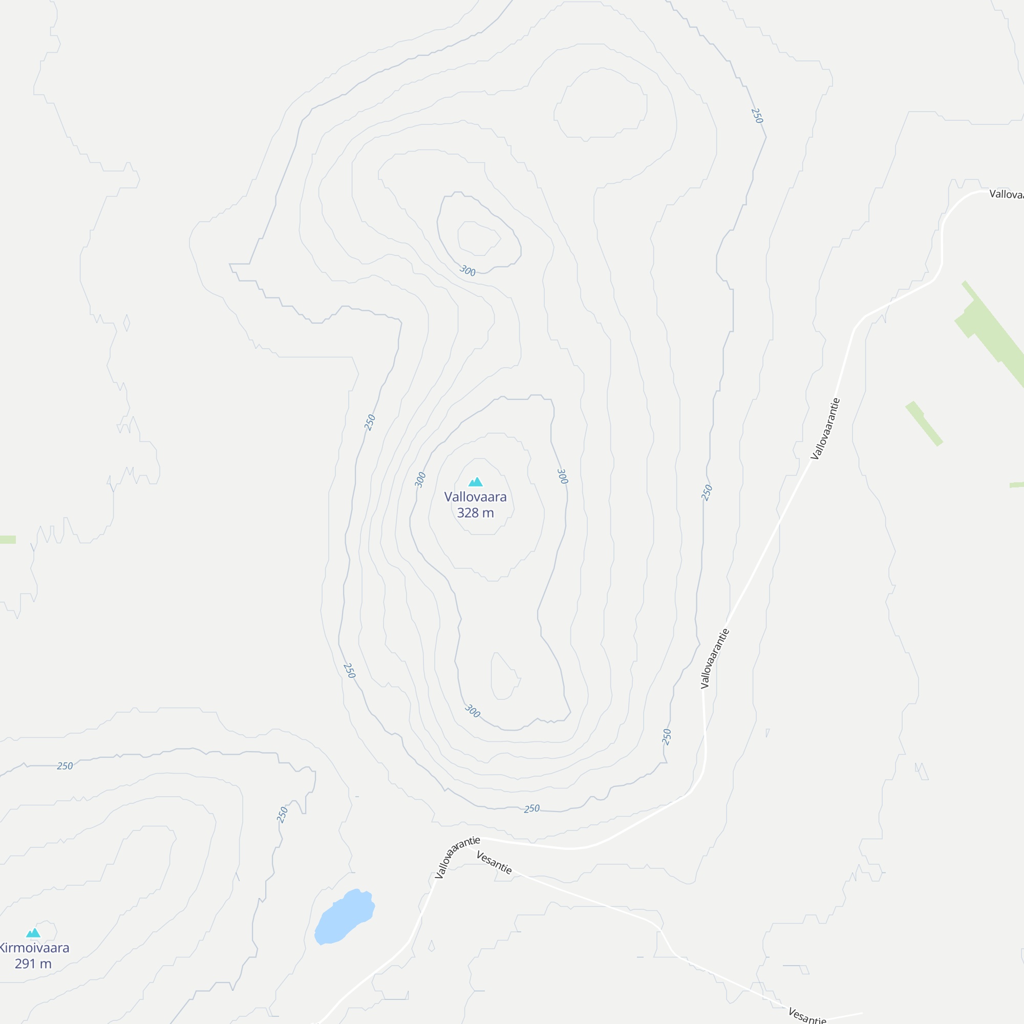 Vallovaaran kota map