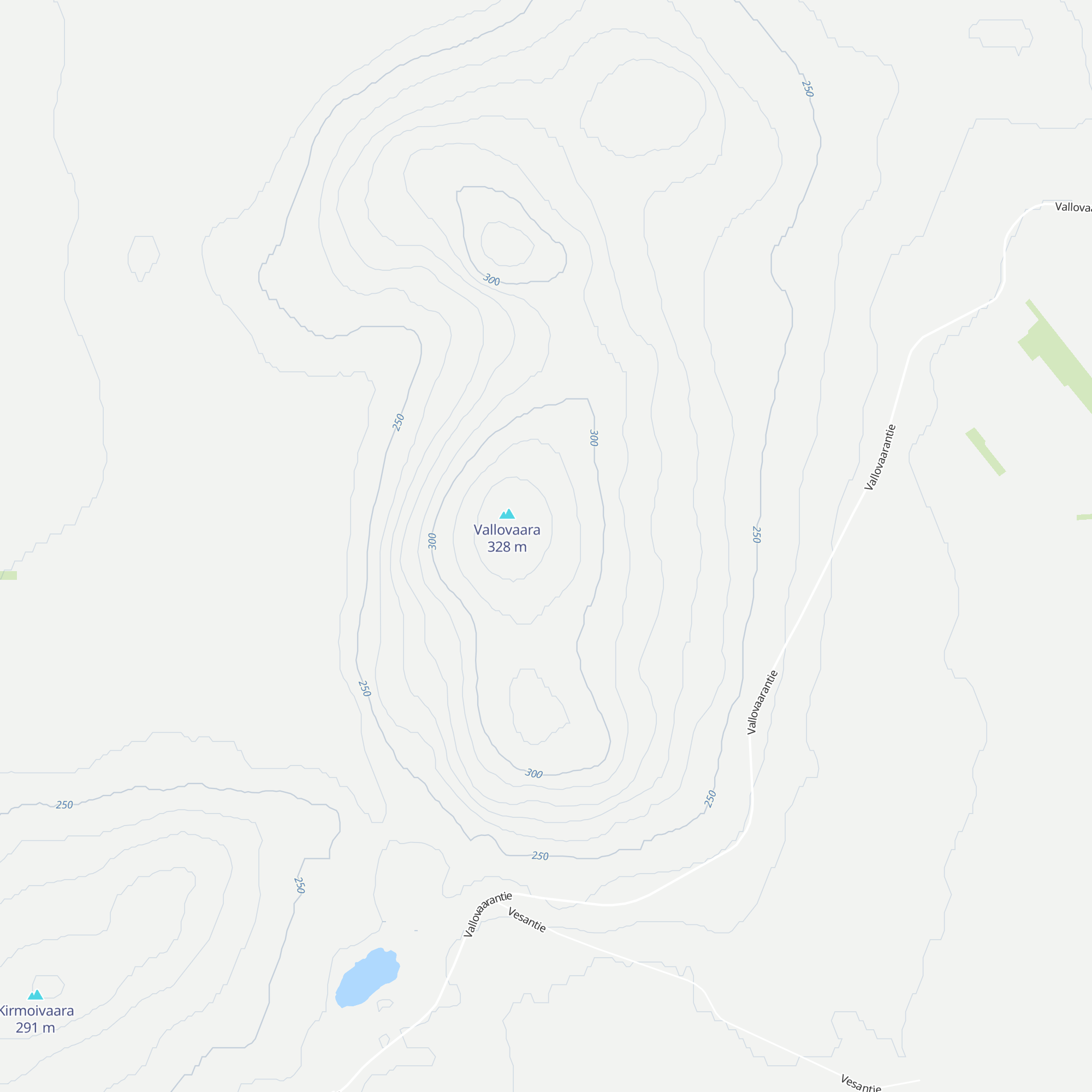 Vallovaaran kota map