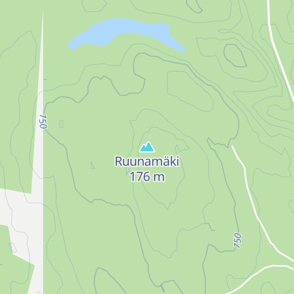 Map of Ruunamäki