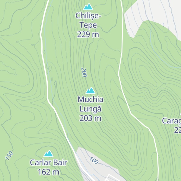 Map of Muchia Lungă