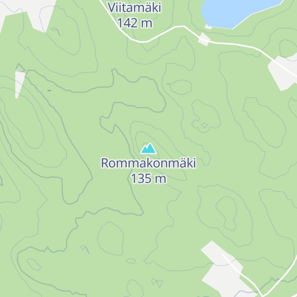 Map of Rommakonmäki