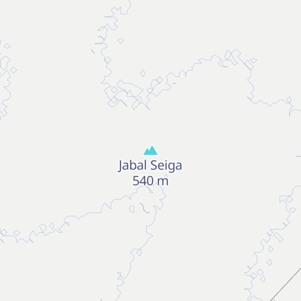 Map of Jabal Seiga