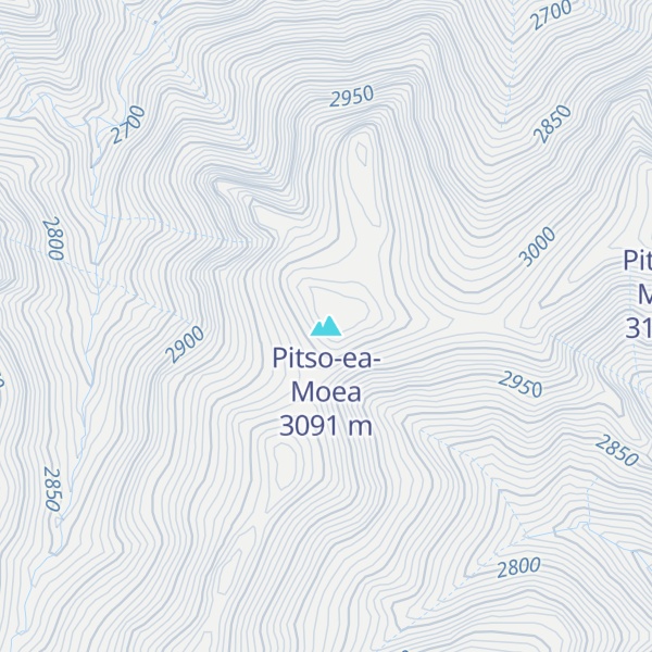 Map of Pitso-ea-Moea