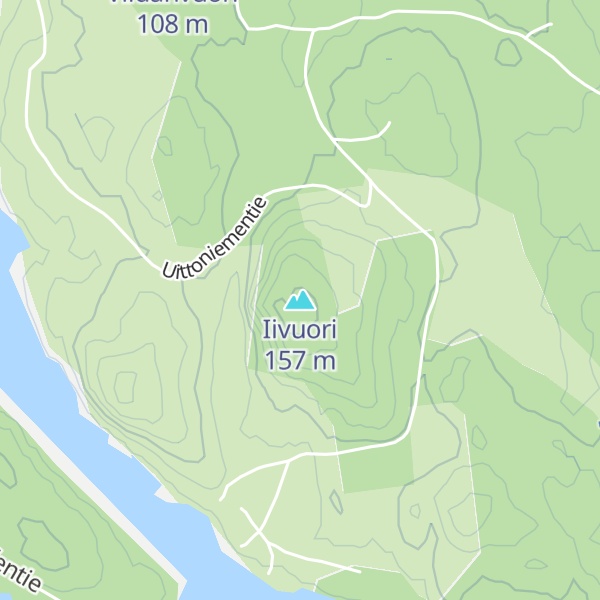 Map of Iivuori