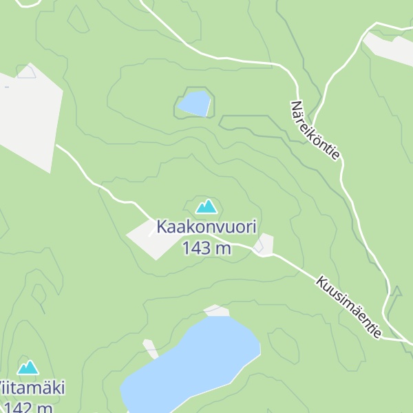 Map of Kaakonvuori