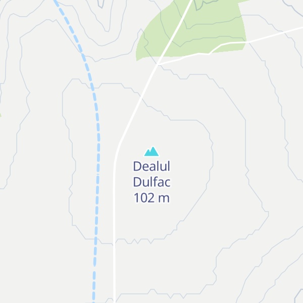 Map of Dealul Dulfac