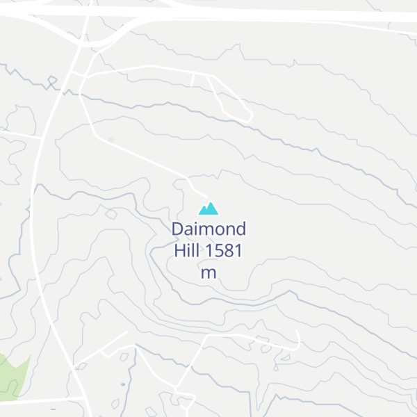 Map of Daimond Hill