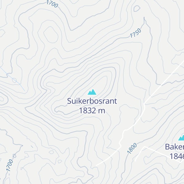 Map of Suikerbosrant