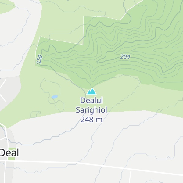 Map of Dealul Sarighiol