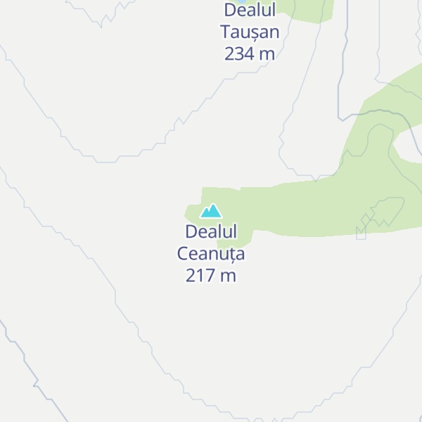 Map of Dealul Ceanuța