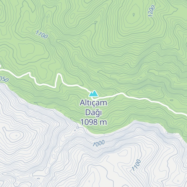 Map of Altıçam Dağı