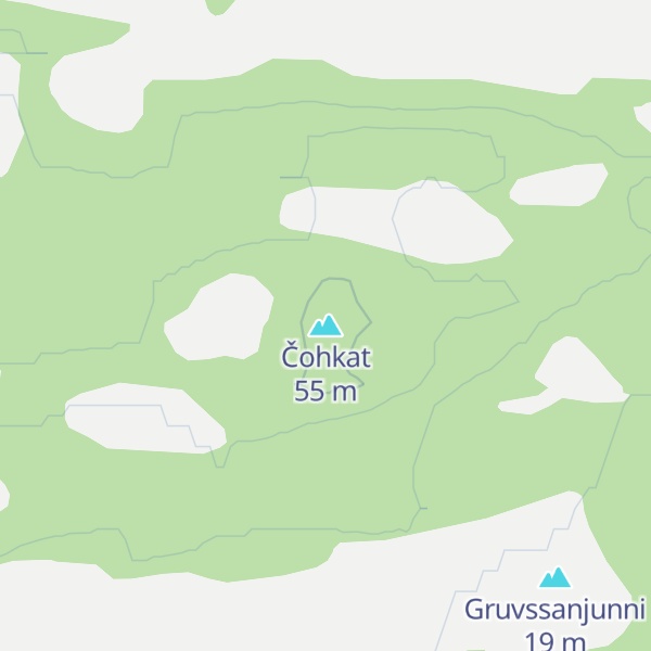 Map of Čohkat
