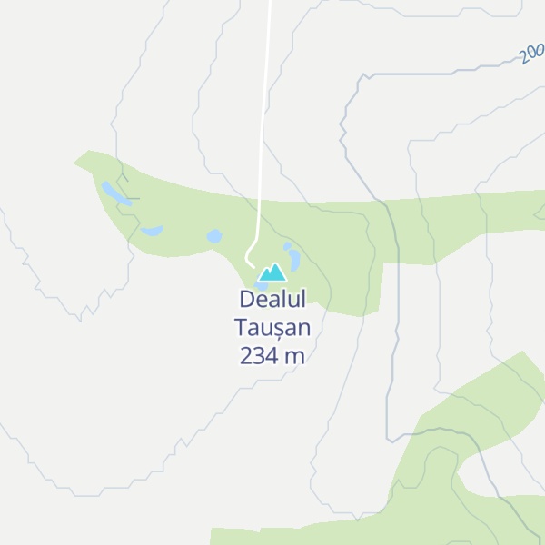 Map of Dealul Taușan