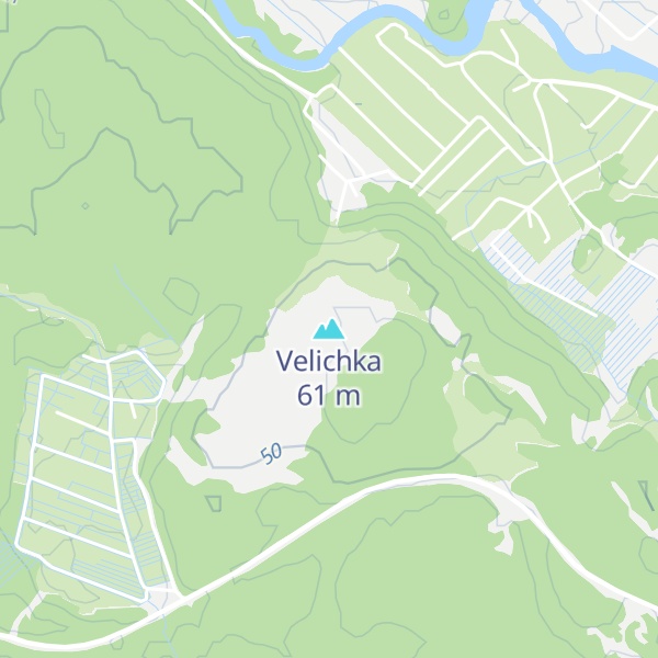 Map of Velichka