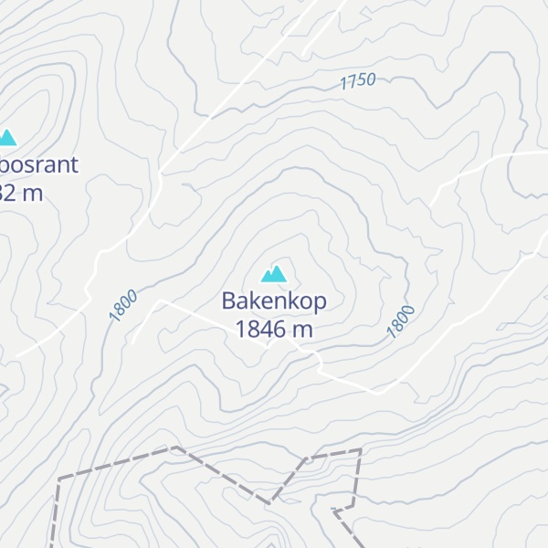 Map of Bakenkop