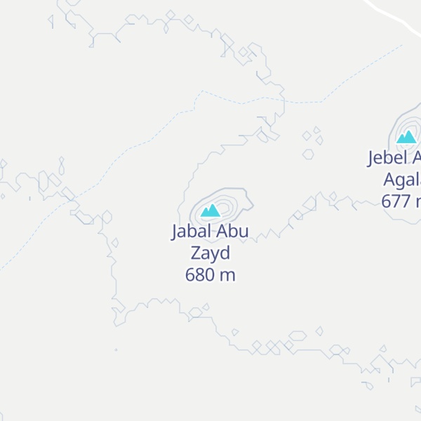 Map of Jabal Abu Zayd