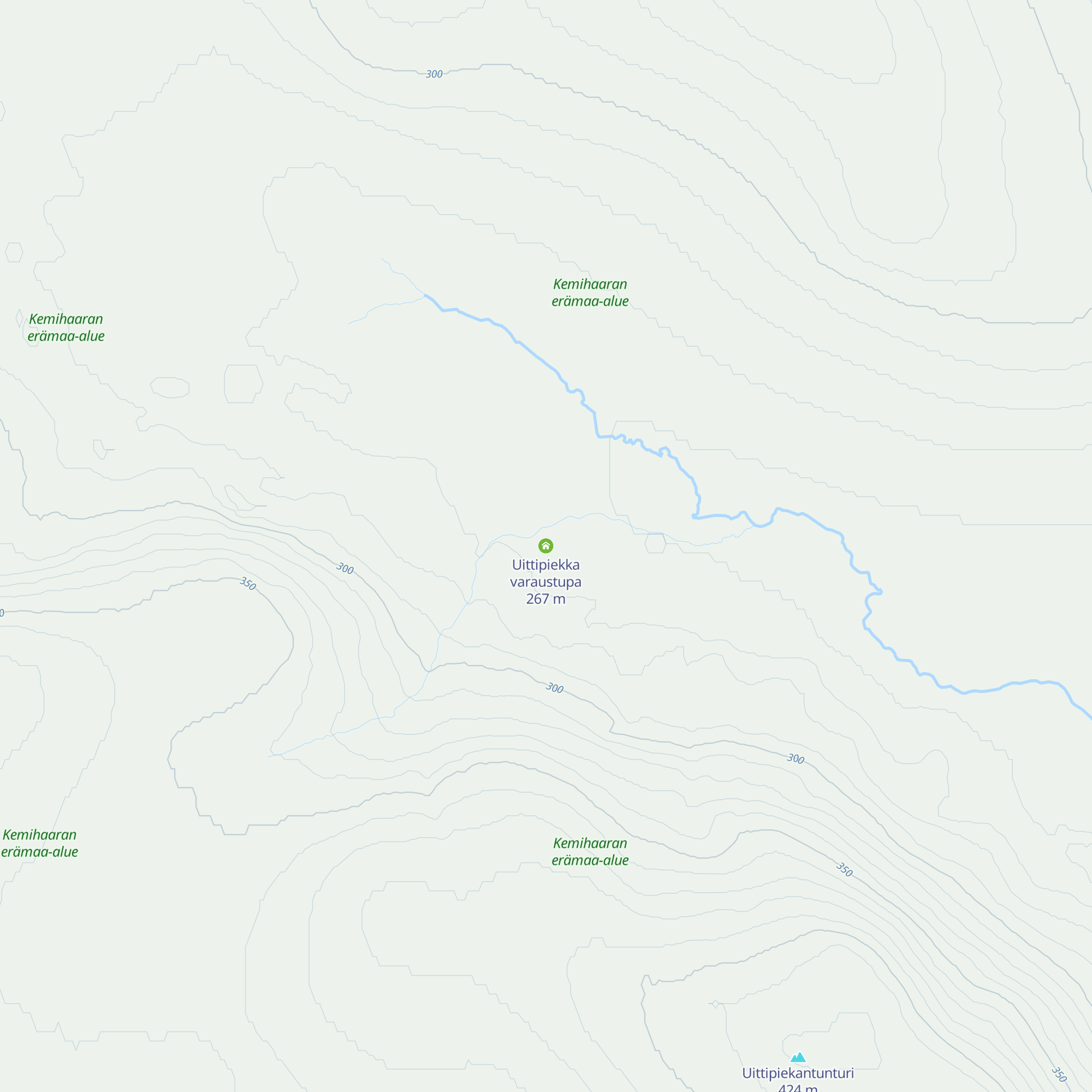 Uittipiekka varaustupa map
